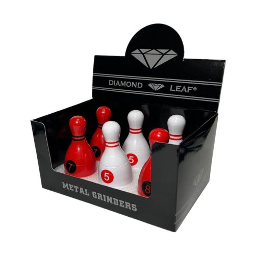 DIAMOND LEAF BOWLING GRINDERS 3 PARTS BOX/6