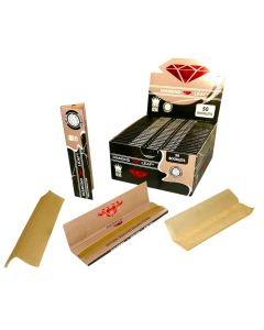 DIAMOND UNBLEACHED KING SIZE SLIM BOX/50