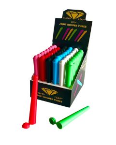 DIAMOND LEAF JOINT HOLDER TUBES MIX COLOURS BOX/48