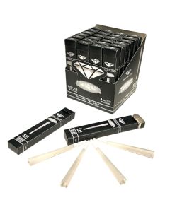 DIAMOND LEAF WHITE CONES 1 PC/ PACK 4