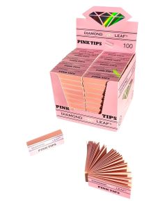 Diamond leaf pink filter tips