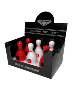DIAMOND LEAF BOWLING GRINDERS 3 PARTS BOX/6